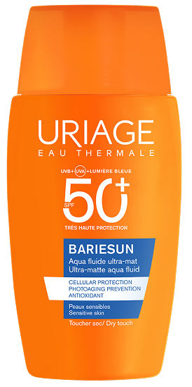 Бар'єсан Сонцезахисний ультраматувальний аква-флюїд SPF50+